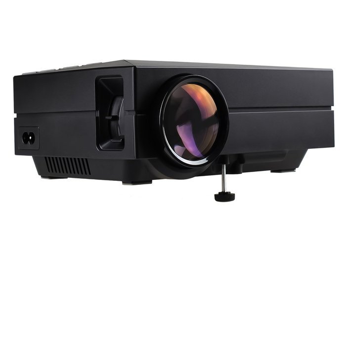S1 LED LCD (WVGA) Mini Video Projector - International Version (No Warranty) - DIY Series - Black (FP8048S1-IV) N2