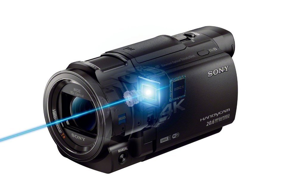 Sony 4K HD Video Recording FDRAX33 Handycam Camcorder (Certified Refurbished) N9