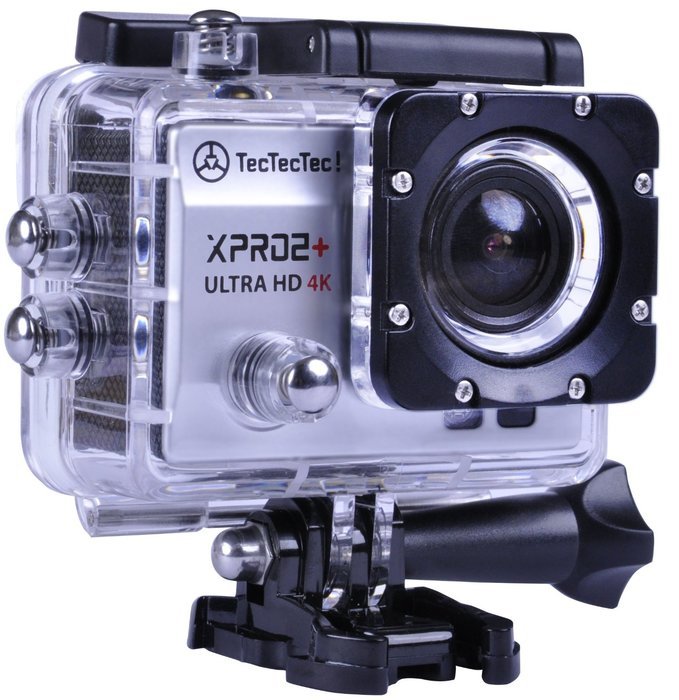 TecTecTec Action Camera Ultra HD XPRO2+ WiFi Waterproof Sport Cam - Silver N3