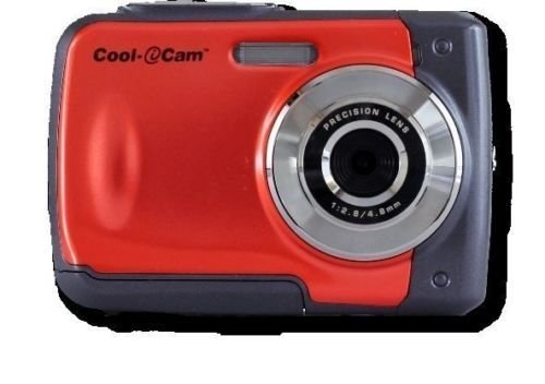 iON Cool-iCam s1000 (Blue) + iON Cool-iCam s1000 (Red) 8MP Waterproof Digital Camera with 4x Digital Zoom and...