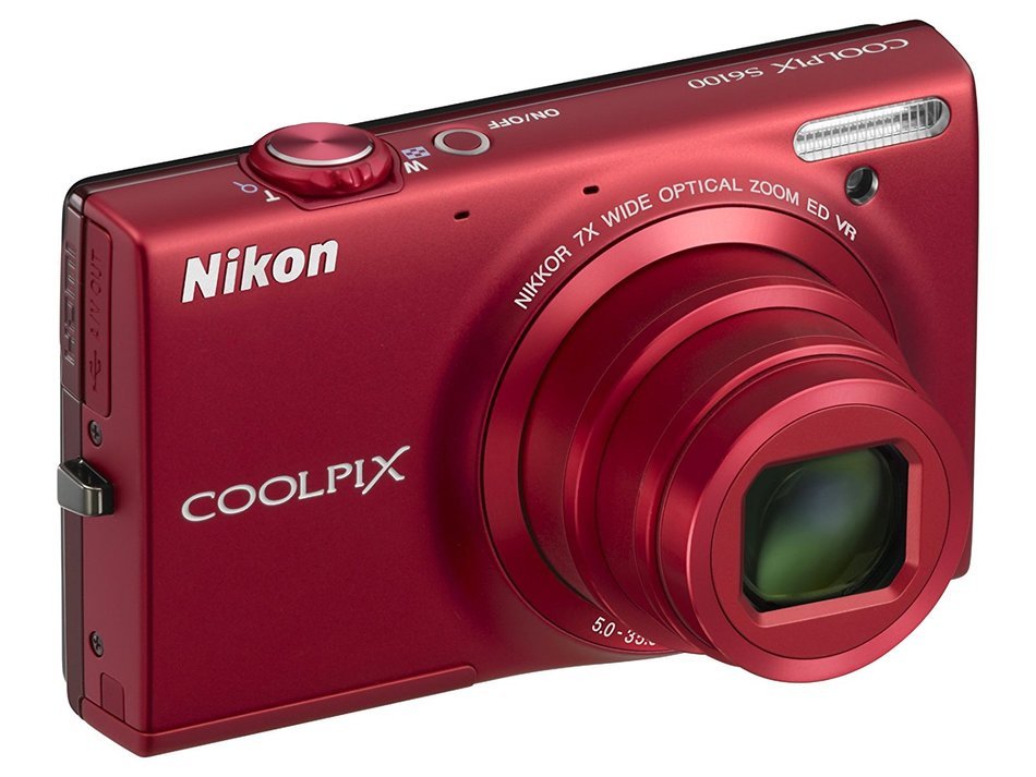 NikonDigital CameraCOOLPIX S6100 Red S6100RD N5