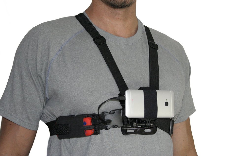 Action Mount Wearable Head Mount for Smartphone. Easily Record Action Video using your Smartphone, or GoPro Camera... N41