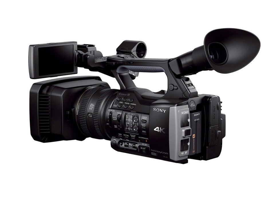 Sony FDRAX1 4K Camcorder Video Camera with 20x Optical Zoom with 3.5-Inch LCD N6