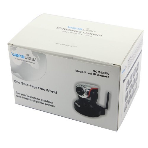 Wansview NCM625W 720P Wireless WIFI IP Camera with Night Version Rotating 340 degree Horizontally and 90 Degree... N3