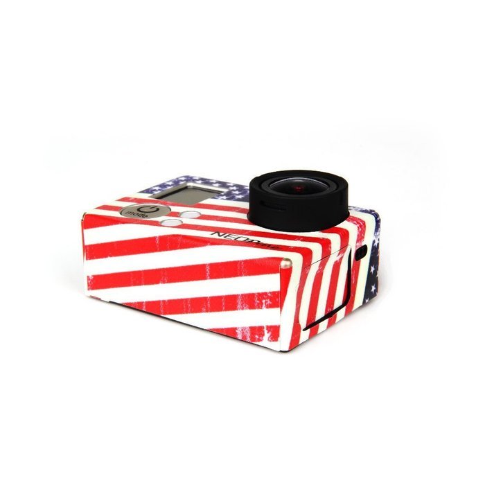 Neopine ST3-6 Sticker for GoPro Hero 3/3+ American Flag N6