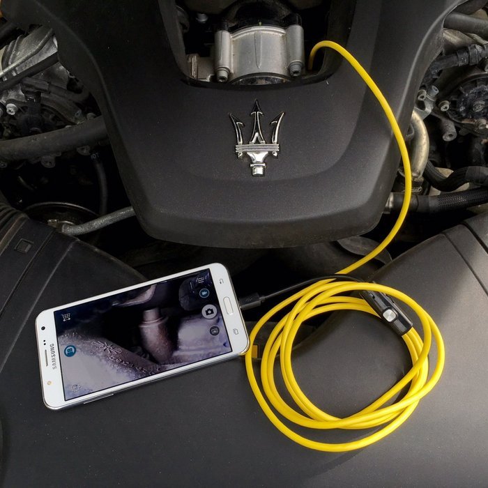 GiraffeCam 1.0 Soft ShortFocus | Endoscope Borescope Inspection Camera | Android PC Mac | 5.5mm Diameter | 6.5...