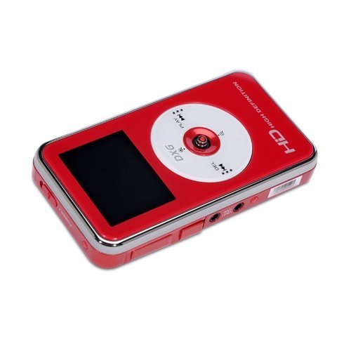 DXG USA DXG-V567VR HD 720p High-Definition Mini Camcorder Value Pack (Red) (Discontinued by Manufacturer) N4