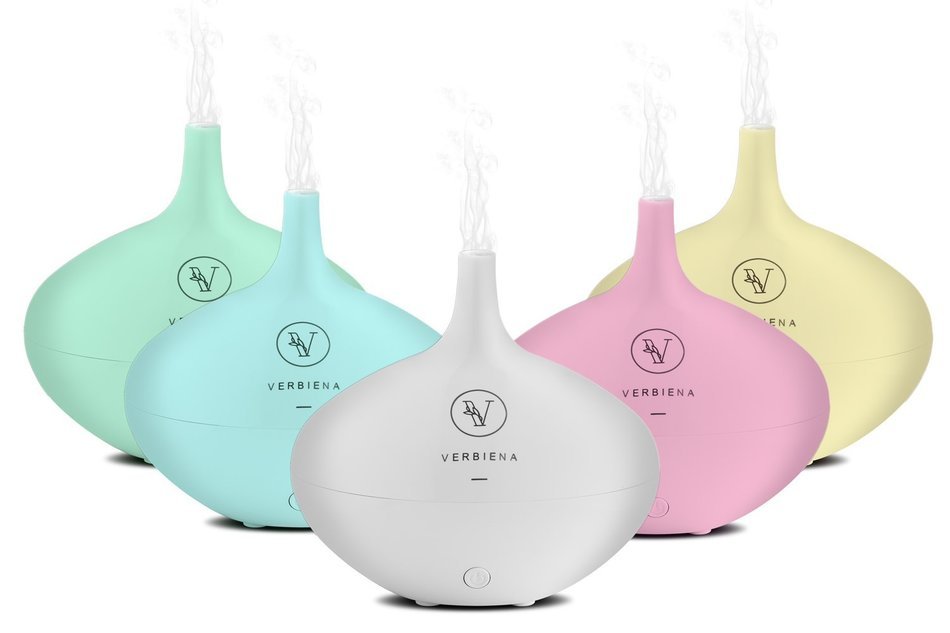Aromatherapy Essential Oil Diffuser - 165 ML Cool Mist Air Purifier, Atomizer & Aromatherapy Diffuser With 7 Changing... N10