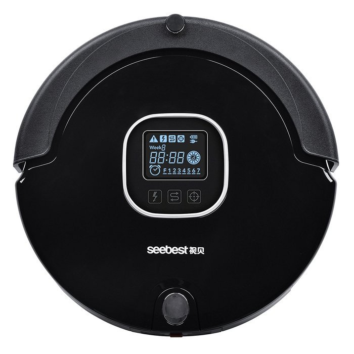Seebest C565 Robotic Vacuum Cleaner and Mop, Black N3