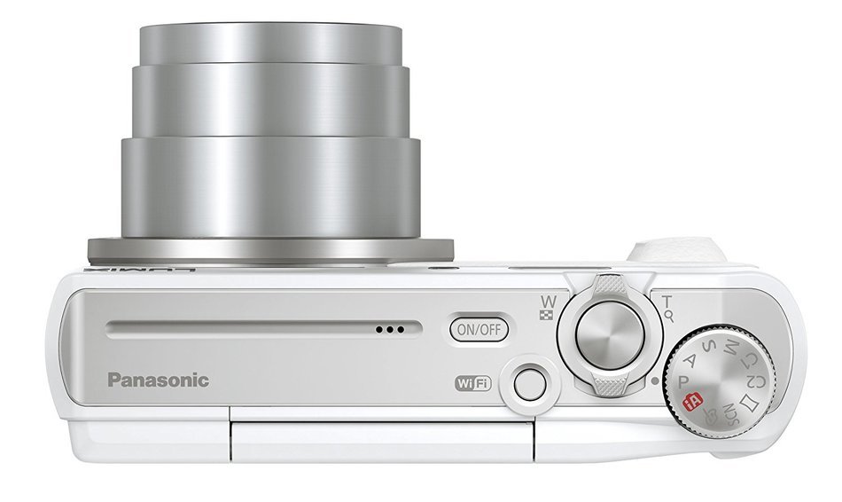 Panasonic LUMIX (LUMIX) digital camera white DMC-TZ57-W - International Version (No Warranty) N4