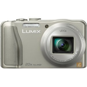PANASONIC-CAMERAS DMC-ZS25S LUMIX ZS25 LONG COMPACT CAMERA SILVER 16.1MP 20X OPT 3.0IN LCD