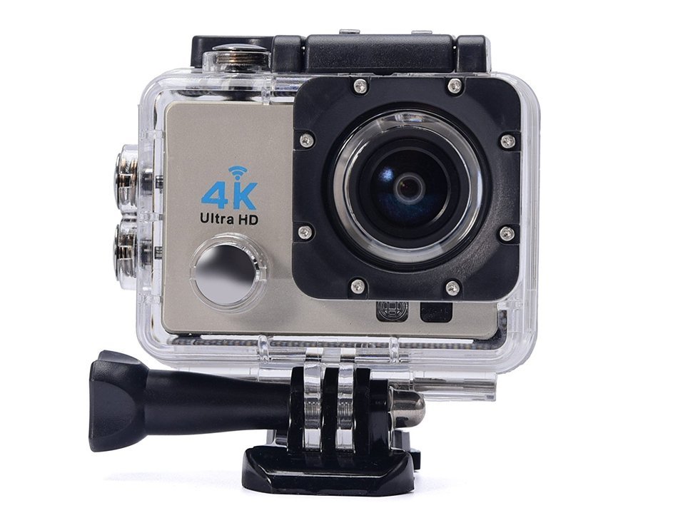 Kickoff 4K Sport Action Camera 2 inch Wi-Fi Sensor Sports & Action Camera 1080P Wrist 2.4G Wireless Portable for... N2