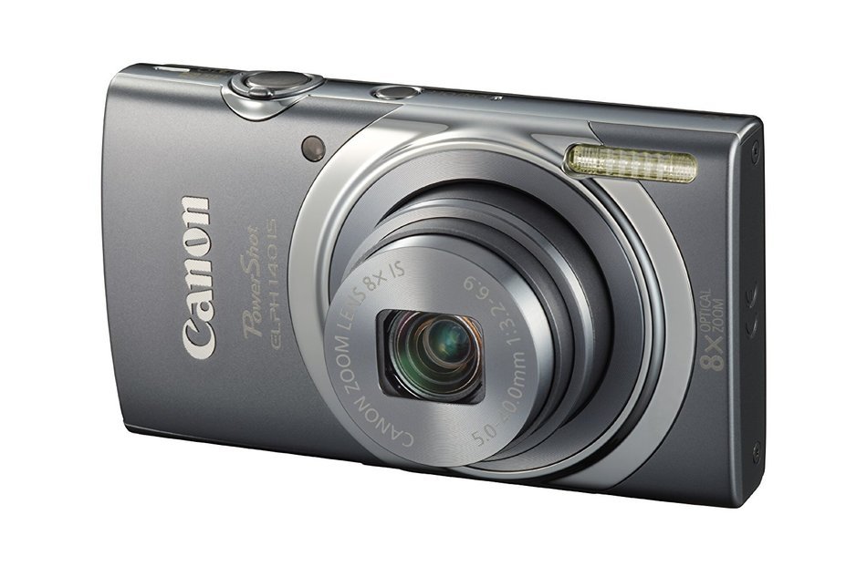 Canon PowerShot ELPH140 IS Digital Camera (Gray) (Discontinued by Manufacturer) N10