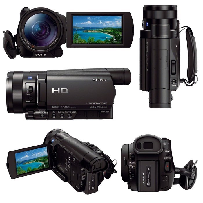 Sony HDRCX900/B HD Video Camera w/ 1" sensor + Sony 32GB SD Card (Two) + Sony 64GB SD Card + Tiffen 62mm UV Filter... N3