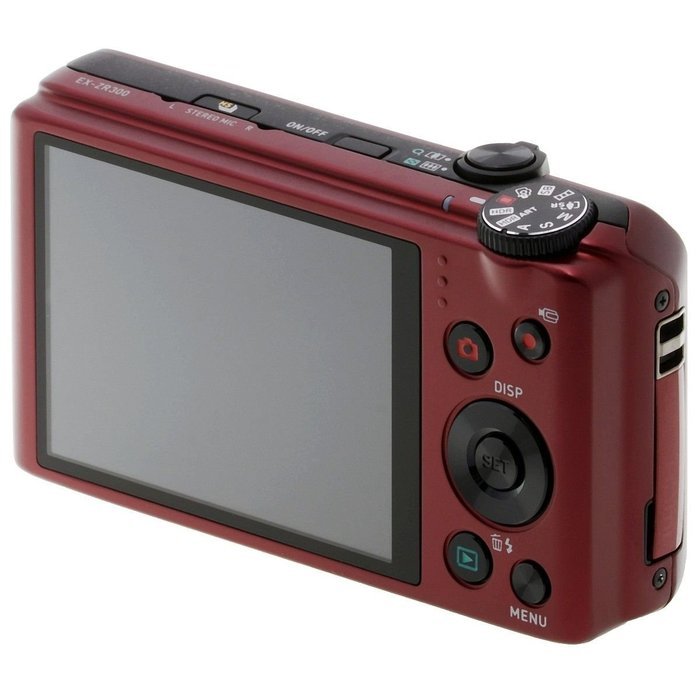 Casio High Speed Exilim Ex-zr300 Digital Camera RED Ex-zr300rd N2