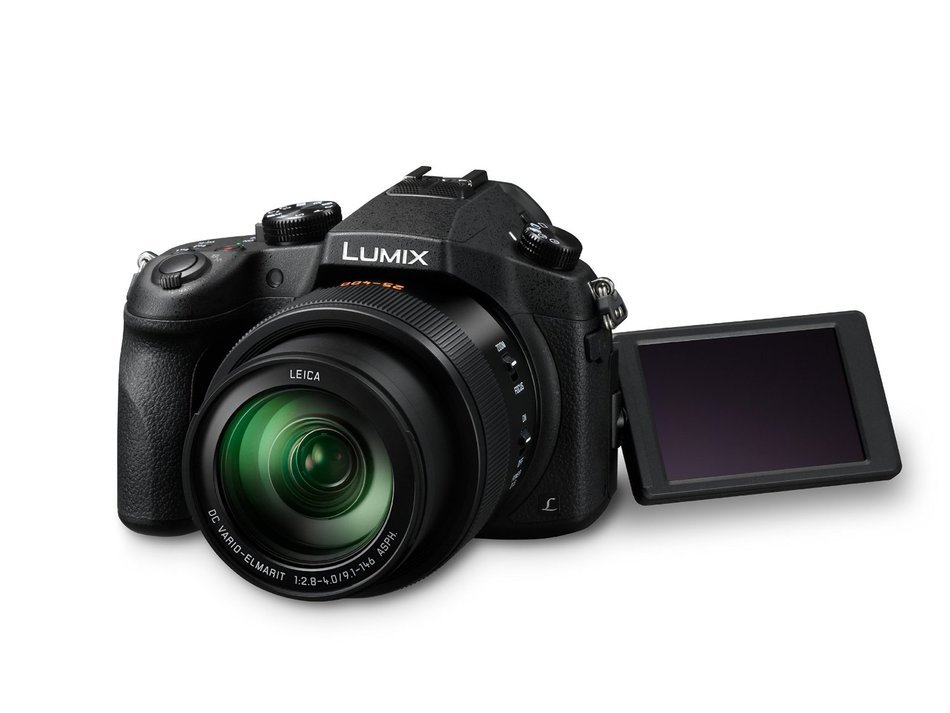Panasonic LUMIX DMC-FZ1000 Camera, 21.1 Megapixel, 1-inch Sensor, 4K Video, Leica Lens 16X F2.8-4.0 Zoom (Black) N2
