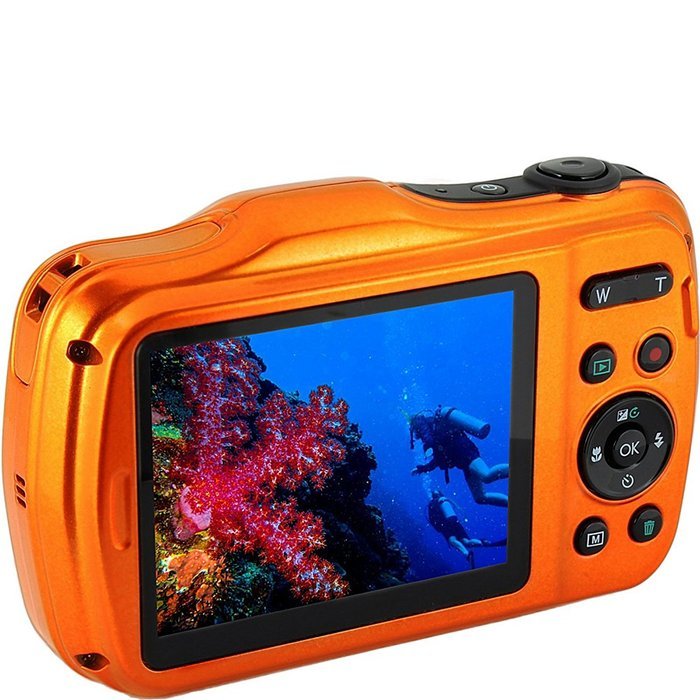 Coleman 20.0 Mega Pixels Waterproof HD Digital Camera with 4x Optical Zoom & 3" LCD Screen, Blue (C30WPZ-BL)
