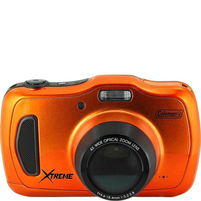 Coleman 20.0 Mega Pixels Waterproof HD Digital Camera with 4x Optical Zoom & 3" LCD Screen, Blue (C30WPZ-BL) N2