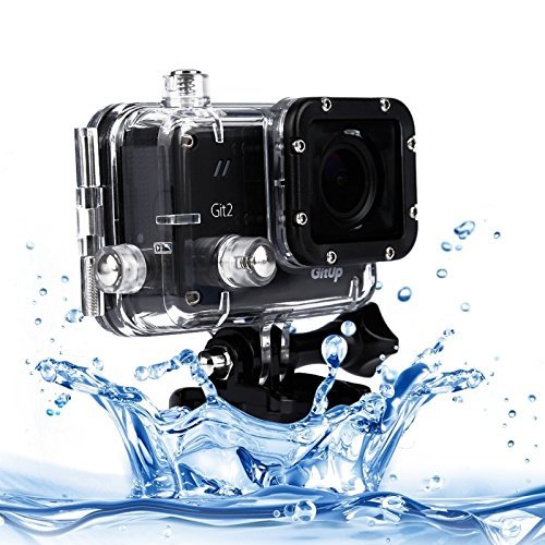 PULUZ GitUp Git2 Professional Edition 2K 1440P Waterproof 30m WiFi Action Camera DV(Black) N4