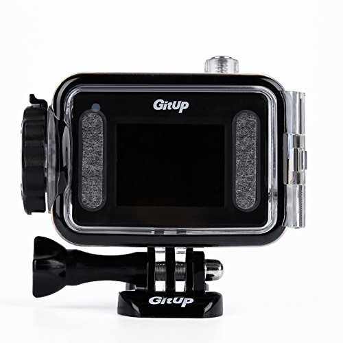 PULUZ GitUp Git2 Professional Edition 2K 1440P Waterproof 30m WiFi Action Camera DV(Black) N5