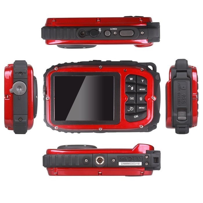 RioRand 16mp TFT LCD Digital Zoom Waterproof Digital Video Recoding Camera N4