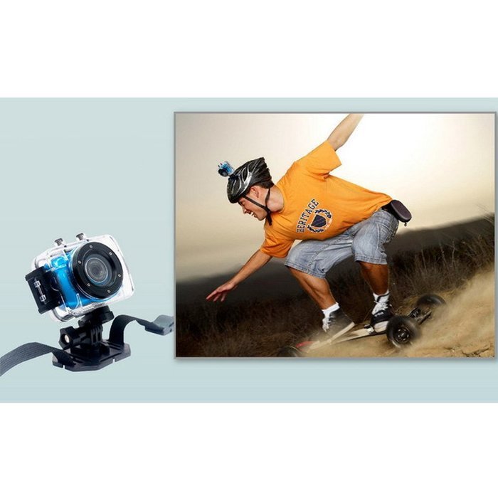 ProPto&reg; 720P Mini Sports Cam Waterproof Action Camera Sports DV Outdoor Camcorder With Touch Screen For Climbing... N4