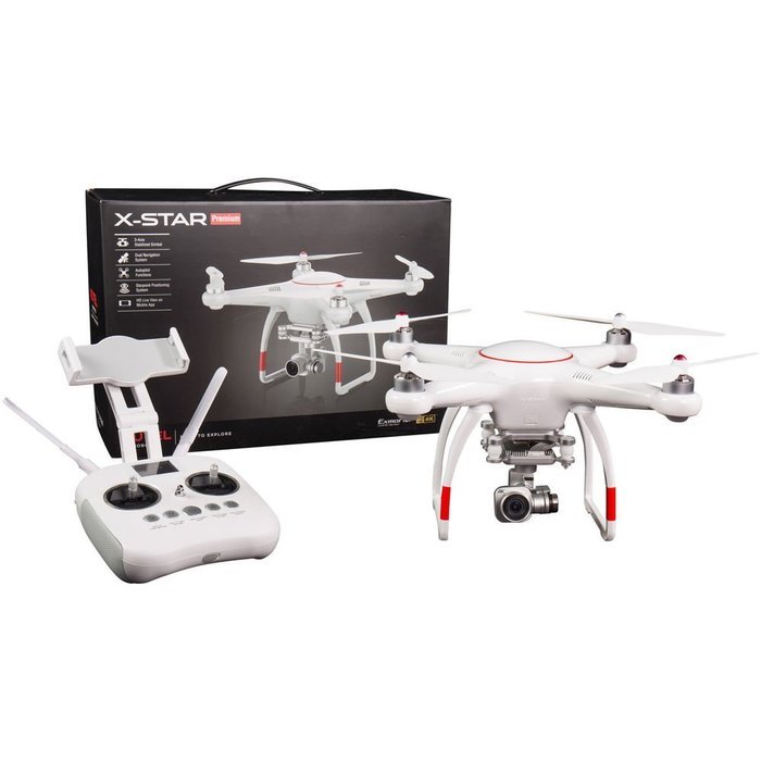Autel Robotics X-Star Drone with 4K Camera & Wi-Fi HD Live View w/ eDigitalUSA Advanced Bundle (White) N6