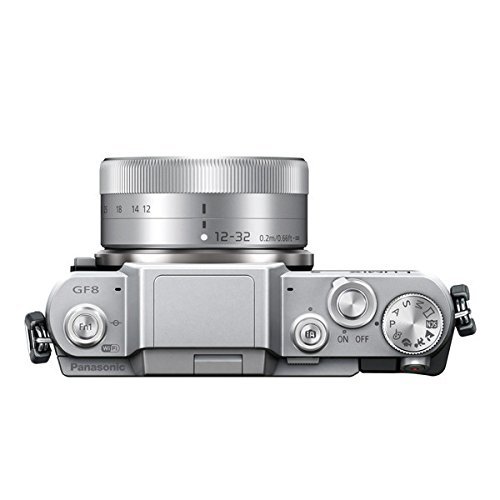 Panasonic LUMIX G DMC-GF8K with 12-32mm Lens Kit (Silver) (International Model) No Warranty N3