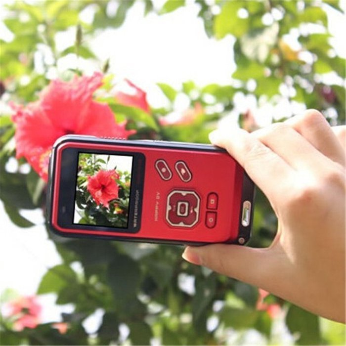Minidiva Underwater Shockproof Digital Camera & Video Camera DVR with LCD Displays N5