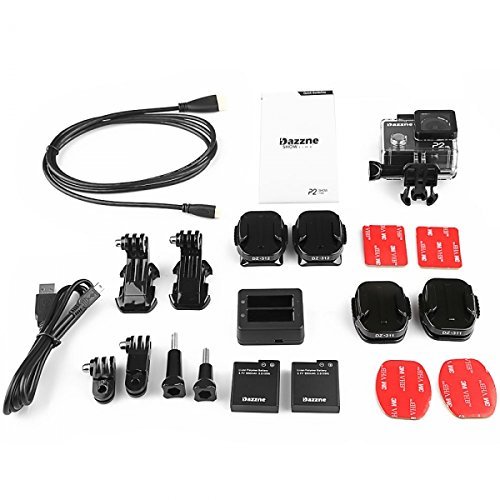 Dazzne Dz-p2 2" TFT 1080p 20m Waterproof Anti-shake 130&deg;wide Angle Sport Camera Video Camcorder 85007480 N8