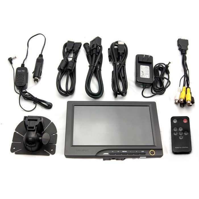 Lilliput 8'' 869gl-80np/c/t High Brightness LCD Screen Car Monitor with Hdmi DVI Av VGA By... N2