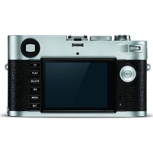 Leica M-P Type 240 Full-Frame Still and Video Camera, 24MP, 0.68x Magnification, 3" TFT Display, Silver Chrome... N4