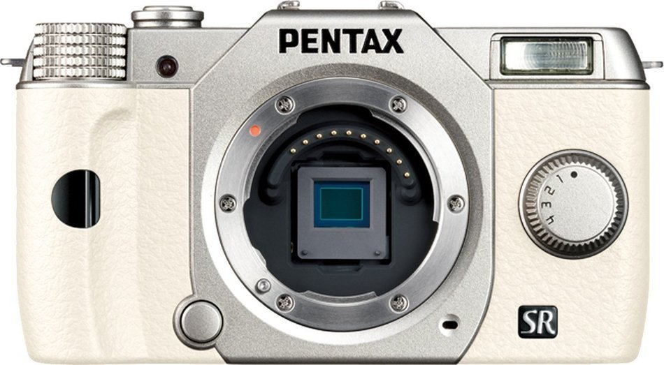 PENTAX mirrorless interchangeable lens camera Q10 body silver / white 001 Q10 BODY SL/WH 001 12217