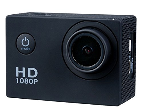 ADMOMON SJ4000 30M Waterproof 1.5" 170&deg; Wide Angle Lens HD 1080P Sports Video Camera (Black) - DV0188B N5