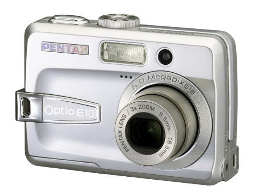 Pentax Optio E10 6MP Digital Camera with 3x Optical Zoom N2