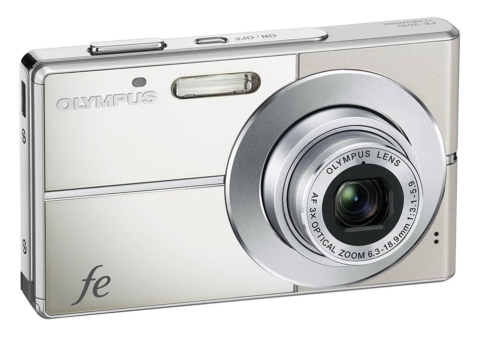 Olympus FE-3010 12MP Digital Camera with 3x Optical Zoom and 2.7 Inch LCD (Magenta) N7