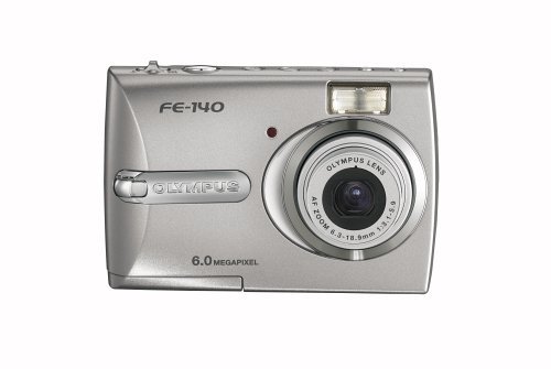 Olympus FE-140 6MP Digital Camera with 3x Optical Zoom N3