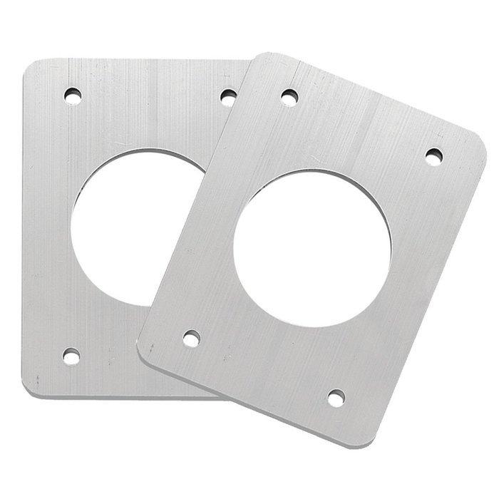 TACO METALS BP-150BSY-320-1 / TACO Backing Plates f/Grand Slam Outriggers - Anodized Aluminum