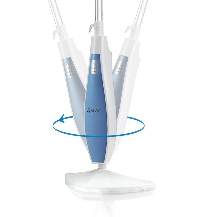 SALAV STM-402 Professional Series LED Steam Mop, 1100-watt, Blue N11