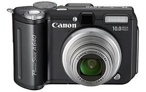 Canon PowerShot A640 10MP Digital Camera with 4x Optical Zoom