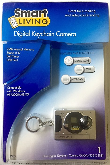Jazz JDC5 3 in 1 Digital Keychain Camera (Black)