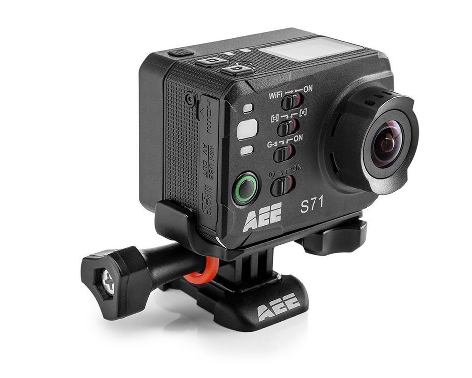 Aee S71 16MP 4K Wi-Fi HD Action Camera, 2" LCD Display, 10X Digital Zoom, HDMI/USB N4