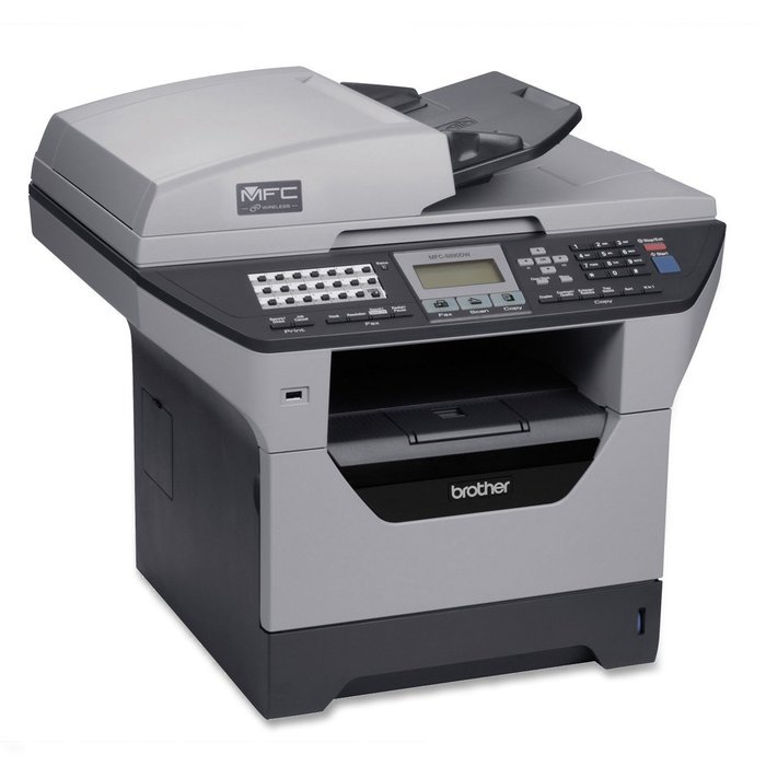 Brother MFC-8860DN Flatbed Laser All-in-One Printer with Duplex