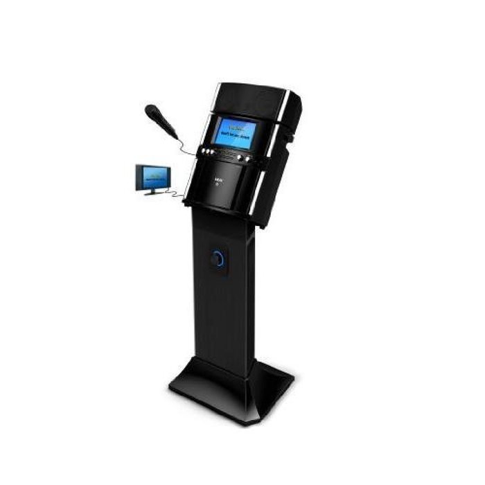 AKAI KS-808 Professional Karaoke System with Speaker Pedestal
