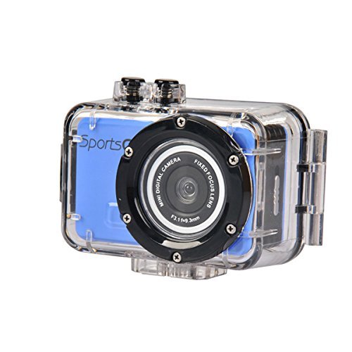 M200 Waterproof 720P 1.3 MP CMOS Action Sports Camera / Car DVR w/ TF/ Mini USB N3