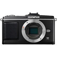 Olympus Pen E-P2 Micro 4/3 Digital Camera Body (Black)