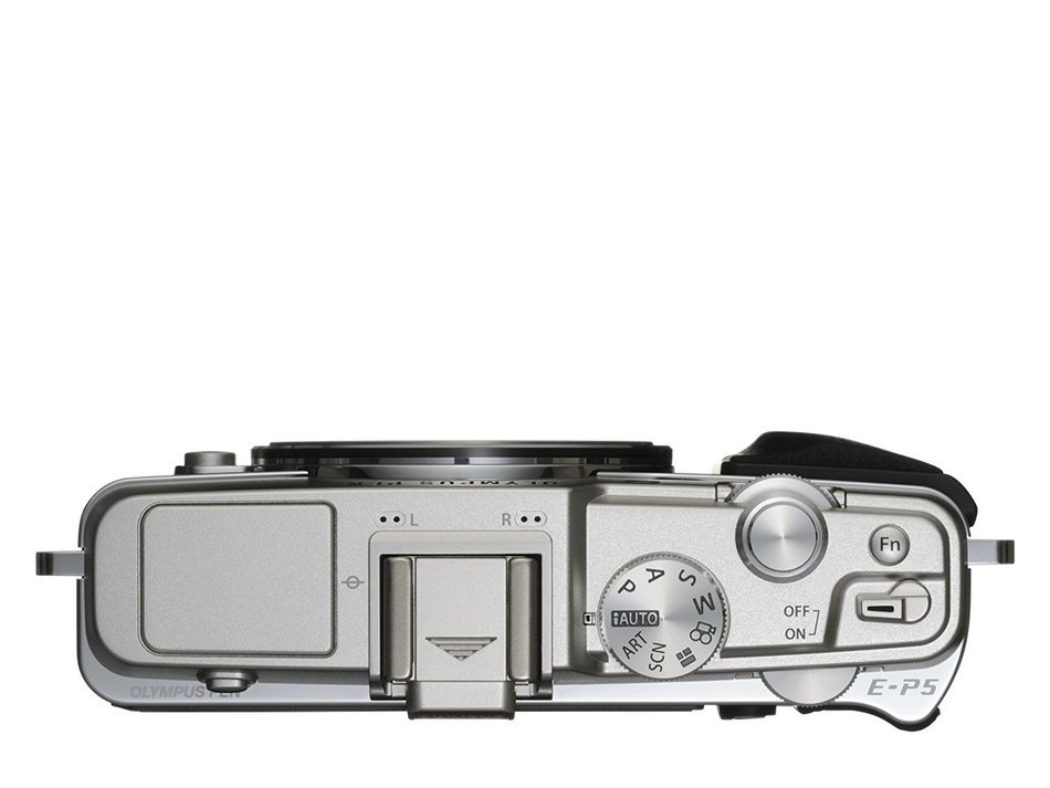 Olympus E-P5 17mm f1.8 and VF-4 16.1 MP Compact System Camera with 3-Inch LCD (Silver with Black Trim) - International... N10