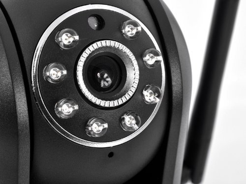 Plug And Play IP Security Camera "Easy-N" - Pan/Tilt, 0.3MP 1/4 Inch CMOS, Two Way Audio N9
