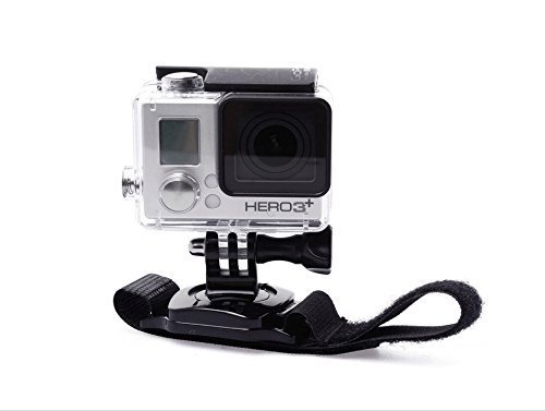 ASHANKS 360 Degree Rotation Camera Hand Strap Camera Wrist Strap Belt Band Holder With Mount for GoPro Hero 3... N4