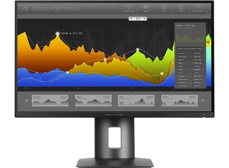 HP K7C09A8#ABA Z27n 27'' 1440p Quad HD LED-Backlit LCD Monitor, Black N2